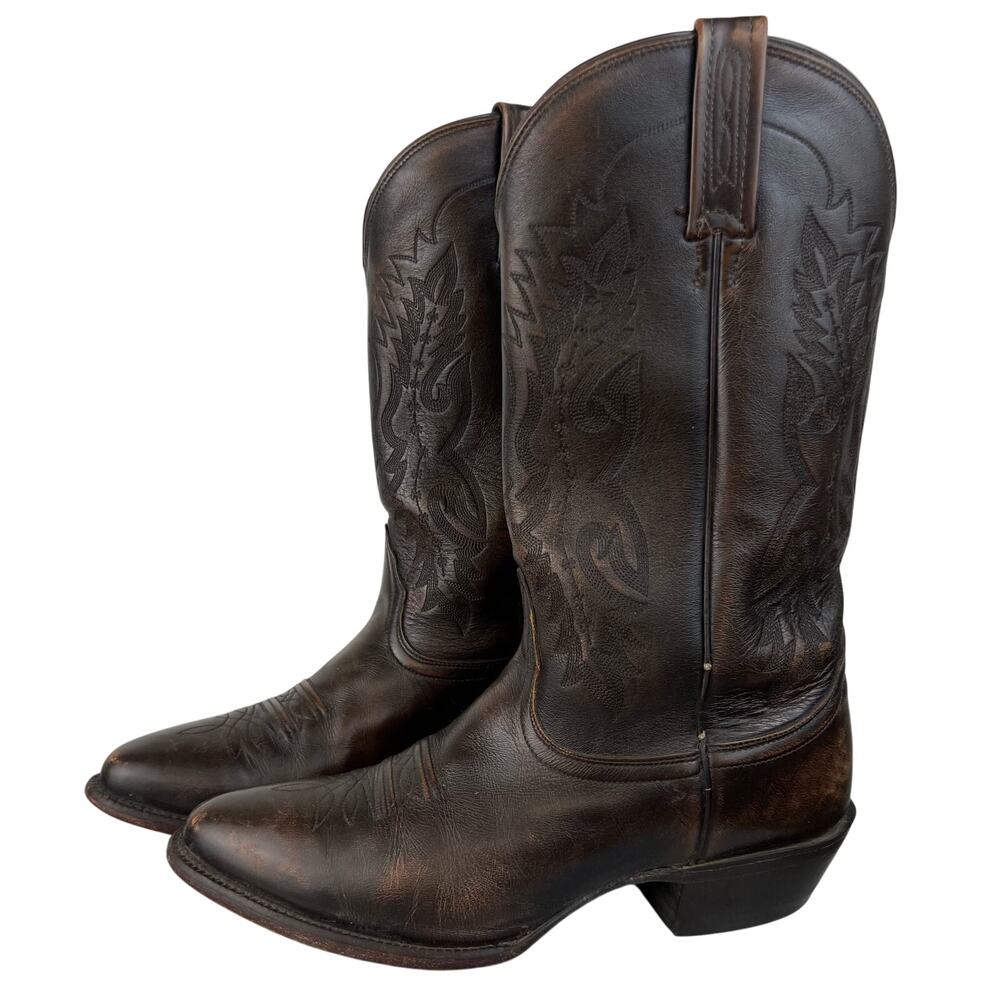 Nocona NB2008 Men's Imperial Calf Western Boot with Walnut Brush Off (9.5 EE)